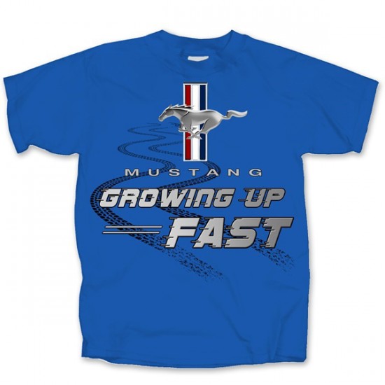 Youth T-Shirt Mustang Growing Up Fast